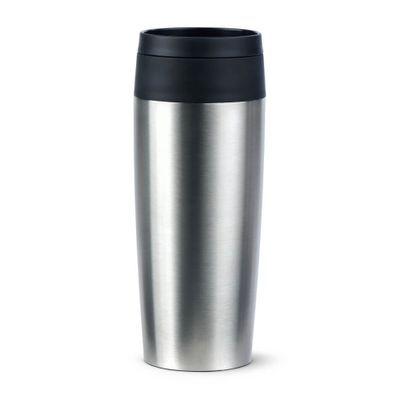 Termos Tefal Travel Mug Classic N2020110, inox, 0.36 L, fără BPA, 100% etanș, functie Quick Press, argintiu