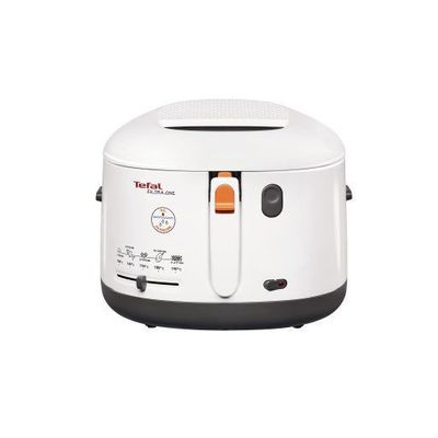 Friteuză Filtra One FF162131, 1900 W, 1 program, termostat ajustabil, plasă pentru filtrare patentată, fereastră de vizualizare, 1.2 KG / 2.1 L, alb