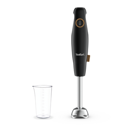 Blender vertical Eco Respect HB46E838, 600 W, lame Powelix, 2 trepte de viteza, negru
