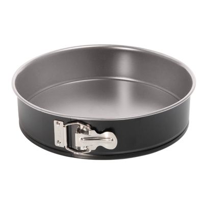 Formă rotundă pentru copt Tefal Easybake J1741274, 24 cm, margini detașabile, înveliș antiaderent, gri