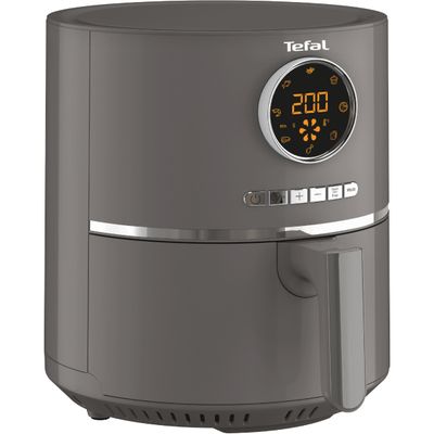 Friteuza cu aer cald Tefal Ultra Fry Digital EY111B15 - Air fryer cu 8 programe, capacitate 4.2L, temperatura ajustabila, timer 60 minute, gri închis